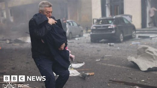 How 48 Ukrainian children were saved from Kharkiv kindergarten hit by Russian drone