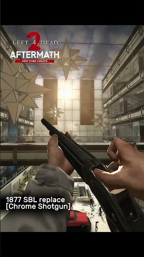 LEFT 4 DEAD 2: AFTERMATH - CHROME SHOTGUN SKIN