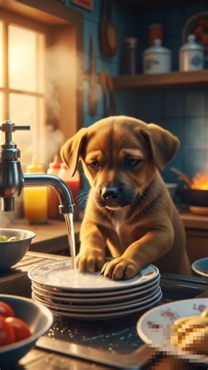 Sad Emotion ai Dog #ai #dogs #sad #viral #shorts