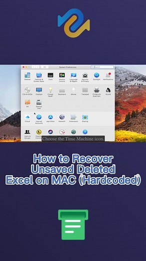 How to Recover Unsaved Deleted Excel on MAC (Hardcoded). #MAC #recoverexcel #hardcoded #fyp