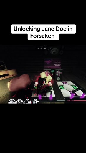 Unlock Jane Doe in Forsaken - Roblox Guide