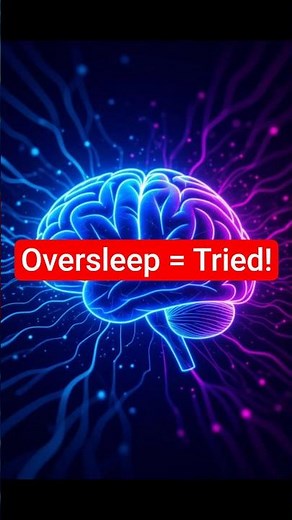 Why You Feel Tired After Sleeping Too Much 😴 (The Science Explained)