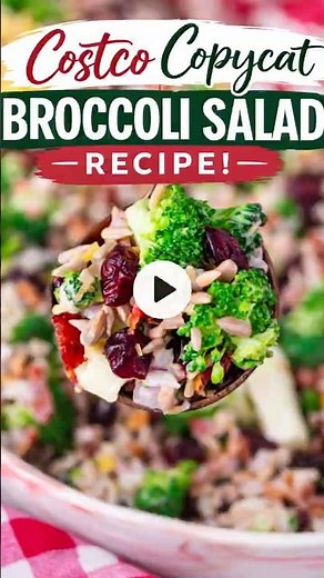 Costco Broccoli Salad…But Homemade 🥦