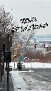 49th St - Bergenline Ave, Rail Train Station. #railtrain #njtrails #unioncitynj #newjerseystories #winterseason | Bergenline Ave - NJ