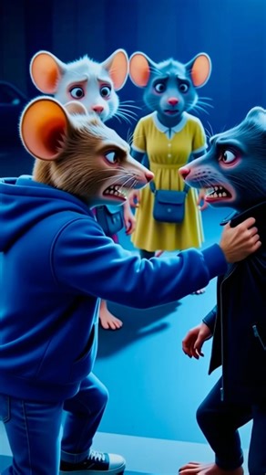 Mouse Brother Saves Sister From Villain | Emotional Mouse Story | 3D Cartoon Short Film // #shorts