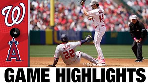 Nationals vs. Angels Highlights