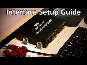 Interface Setup Guide (Focusrite Saffire 6 USB)