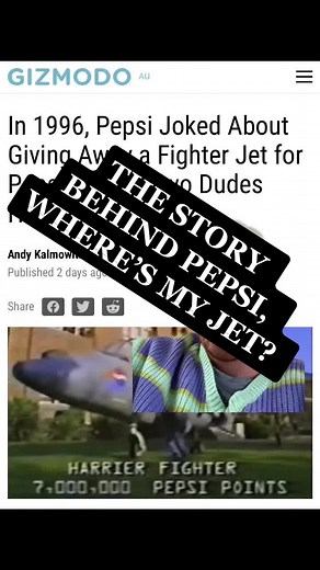 Pepsi, Where’s My Jet? The Untold Documentary Story