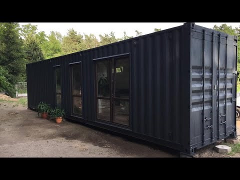Simple Single 40' High Cube Container Home (0044)