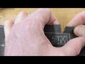 Schleifmittel - Aufbau und Verwendung von Schleifpapier