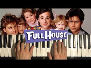 How To Play - Full House Theme Song (Piano Tutorial Lesson)