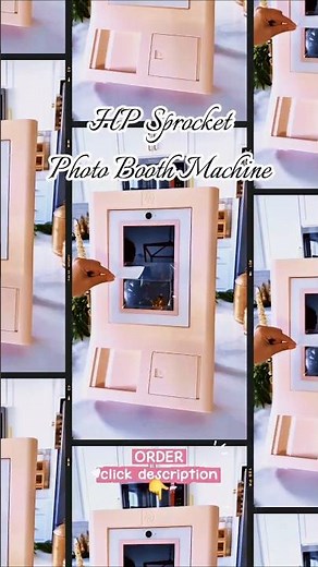 HP Sprocket Photo Booth Machine