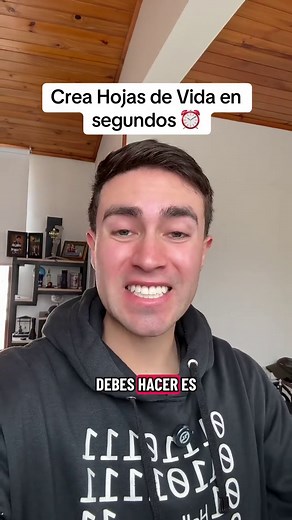 Crea tu Hoja de Vida en Segundos