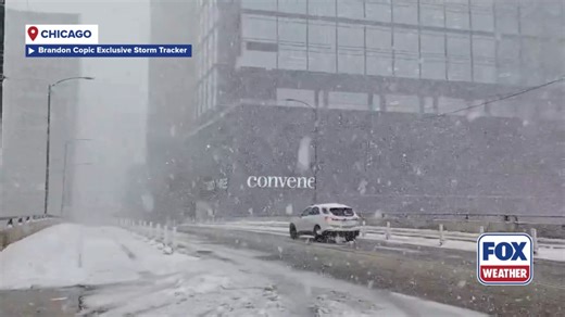 Most of Chicago has been transformed into a winter wonderland today as heavy snowfall begins to cover much of the area. There is a 30% chance of snowfall before noon on Veterans Day, according to the National Weather Service. #Illinois #chicago #snow #Fall #FoxWeather | FOX Weather