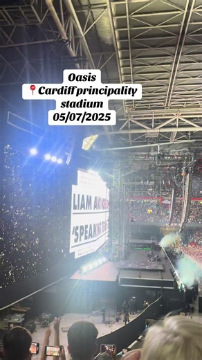 Oasis Concert in Cardiff 2025