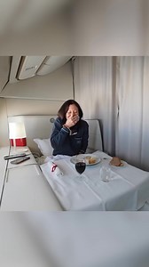 Inside Air France Business Class ✈️ | Kara and Nate
