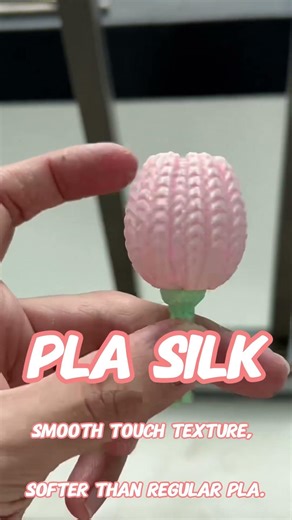 PRINTROO High Gloss Smooth Silk PLA Filament No Clogging Low Warping FDM Easy Print Smooth Extrusion