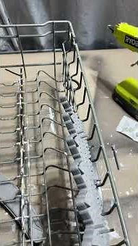 Dishwasher Rack repair Replacing Tines