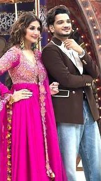 Munawar Faruqui & Sonali Bendre Spotted At Dhamaal With Pati Patni Aur Panga Set For Shoot