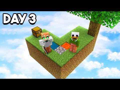 Escaping A Skyblock Prison In Hardcore Minecraft