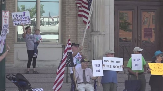 Groups gather to protest Noe Guerrero arrest in Waco