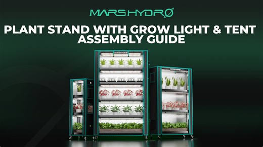 10K views · 80 reactions | The brand-new Mars Hydro Plant Stand offers flexibility, scalability, and durability for hobbyists and serious growers alike. Whether you’re growing succulents on a sunny windowsill or cultivating herbs in a climate-controlled tent, this stand adapts to your needs. US➡️ https://www.mars-hydro.com/4-tier-plant-stand-with-54w-grow-light-and-tent EU➡️ https://marshydro.eu/products/4-tier-plant-stand-54w-led-grow-lights-grow-tent/ | Mars Hydro LED | Facebook