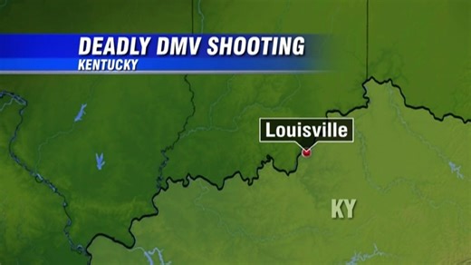 Three shot and killed outside Louisville motor vehicle office, police say
