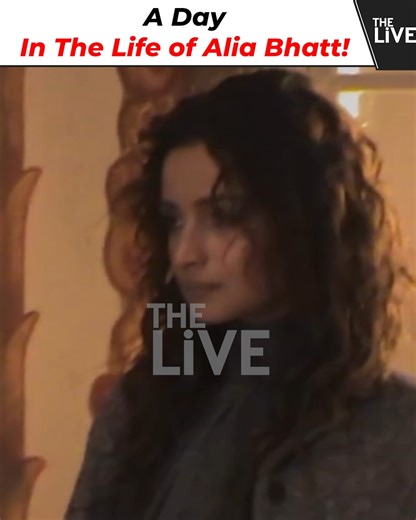 9.7K views · 22 reactions | A Day In The Life of Alia Bhatt! A day in Alia Bhatt’s life on set shows the tough side of being a Bollywood actress — from early call times to long hours of shooting, it’s never as easy as it looks. #Bollywood #Trending #News #explorepage #fyp #explore #Movies #celebrities #Btown #Paparazzi #fblifestyle | The Live | Facebook