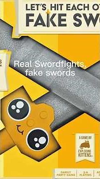 Exploding Kittens Made a Sword-Fighting Game?! #boardgames #brainsongames #podcast