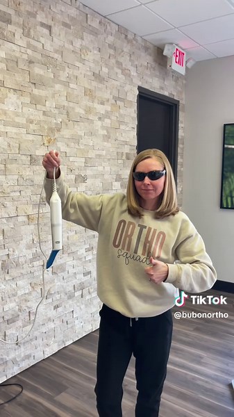 Dental Humor: Posing with Dental Equipment