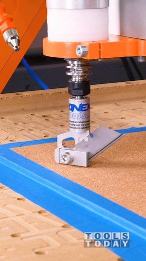 Cutting cork on the CNC machine using the Donek D4 Drag knife on the Stepcraft M.1000 CNC machine, all available on our website! The drag knife cut the cork perfectly leaving nice clean cuts, I love watching it work! - - - - - - - #TeamTOOLSTODAY - - - - - - - Drag Knife Cuts Spindle Off Feed Rate: 60ipm Plunge Rate: 30ipm Ramp/Lead in: .75 - - - - - - - #toolstoday #crafting #makersgonnamake #cncrouter #maker #diy | Toolstoday Router Bits and Saw Blades