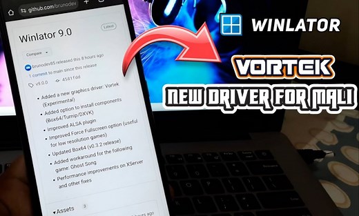 Winlator V9.0 新增支持天玑的 Vortek 图形驱动 | 针对 Mali 设备的设置建议及游戏测试 | 最佳安卓 Windows 模拟器
