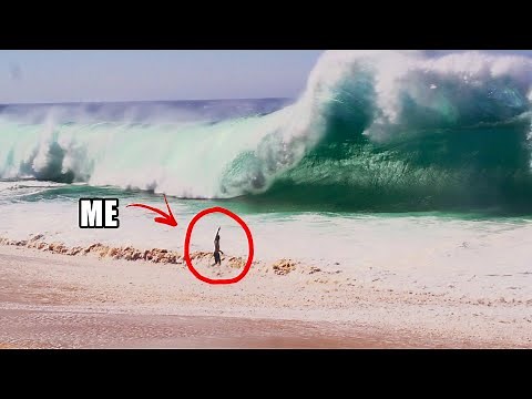 The SCARIEST Shorebreak Waves I've Ever Seen
