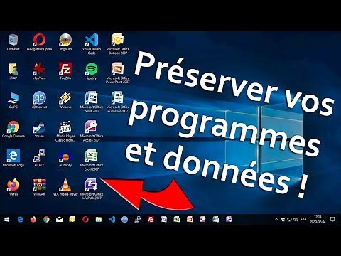 Réinstaller Windows 10 en préservant les programmes et fichiers ! [Tuto]