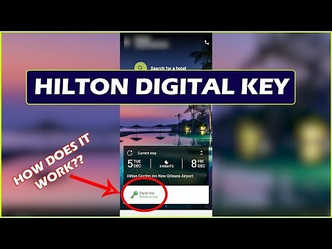 Hilton Honors - Digital Key