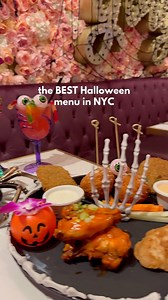 The Spookiest Menu in NYC 🕷️🎃 Halloween fanatic? Grab your broomstick and fly on over to Sugar Factory where you can sink your fangs into their dangerously delicious new Halloween menu called Monster’s Bash! Menu items include Black Widow Pops, My Bloody Sliders, Swamp Monster Fries, Monster Mash Pancakes, and the ultimate Pumpkin King Kong feast (a sweet treat with 20 scoops of ice cream!!). WHERE: 📍694 8th Ave New York, NY (at 44th Street) WHEN: ⏰Monday - Sunday: 11:00 am - 12:00 am. Themed