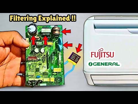 Fujitsu AC Circuit Repair Tips: Hidden Fuse & Filtering Explained!