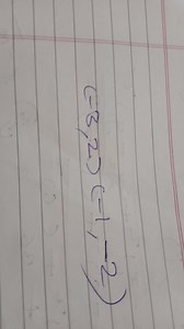 What is the equation of the line passing through the points (-8... | Filo