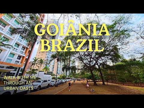GOIÂNIA, BRAZIL - Walk with me through an urban oasis 🌳🏢🌴