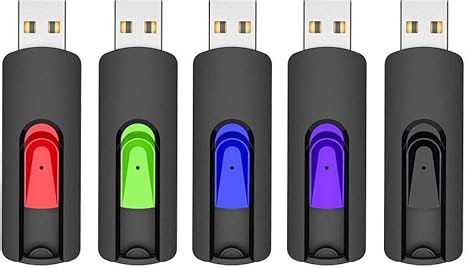 Vansuny USB-Stick 3.0 32GB 5er Pack - 3.0 USB Speicherstick für PC/Mac/Desktop/Laptop/Spielekonsolen