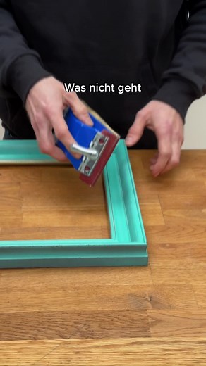 DIY: Abgerundeter Bilderrahmen Abschleifen - Bauhaus101