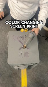 327K views · 7.6K reactions | COLOR CHANGING PRINT 勞 • • #screenprinting #clothingbrand #tshirtprinting #413merch #streetwearbrand #merch #streetwear #colorchanging | 413 Merch | Facebook