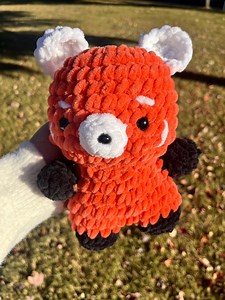Red Panda Crochet Plushie, Handmade Amigurumi - Etsy Canada
