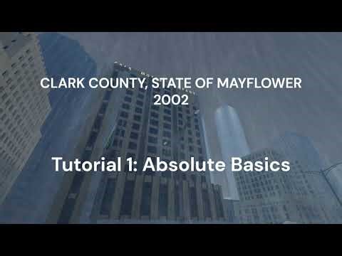 Clark County Tutorial 1: Absolute Basics