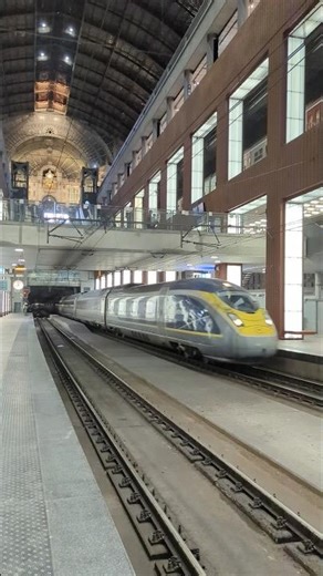 Eurostar e320 passes Antwerp Central 🇧🇪 22/03/26