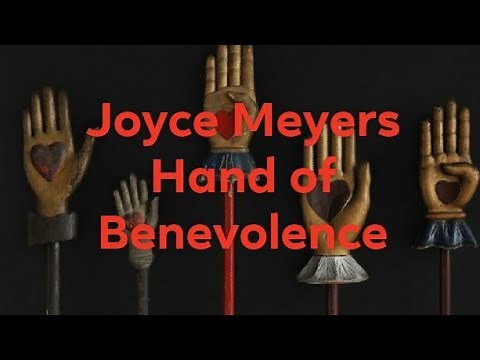 Joyce Meyers Benevolence FreeMason Hand Sign