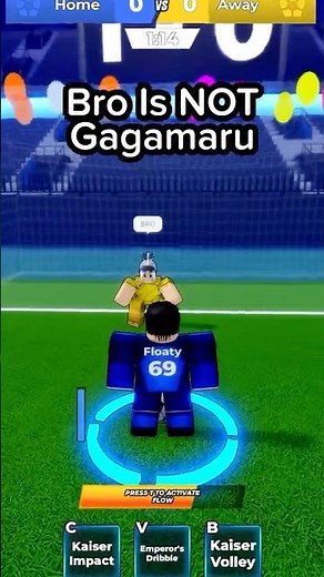 The average Goalkeeper 😂💀 Blue Lock Rivals ROBLOX #shorts