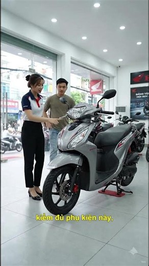 Don't forget to check the paint and accessories – Inspect your new Honda Vision before delivery.