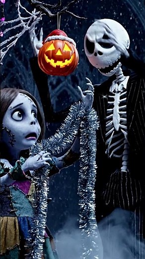 The Nightmare Before Christmas Trees 💀❄🎄 #spookyseason ##nightmare