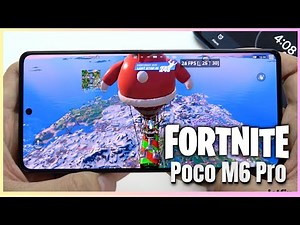 Poco M6 Pro Fortnite Mobile Gaming test Update | Helio G99 Ultra, 120Hz Display